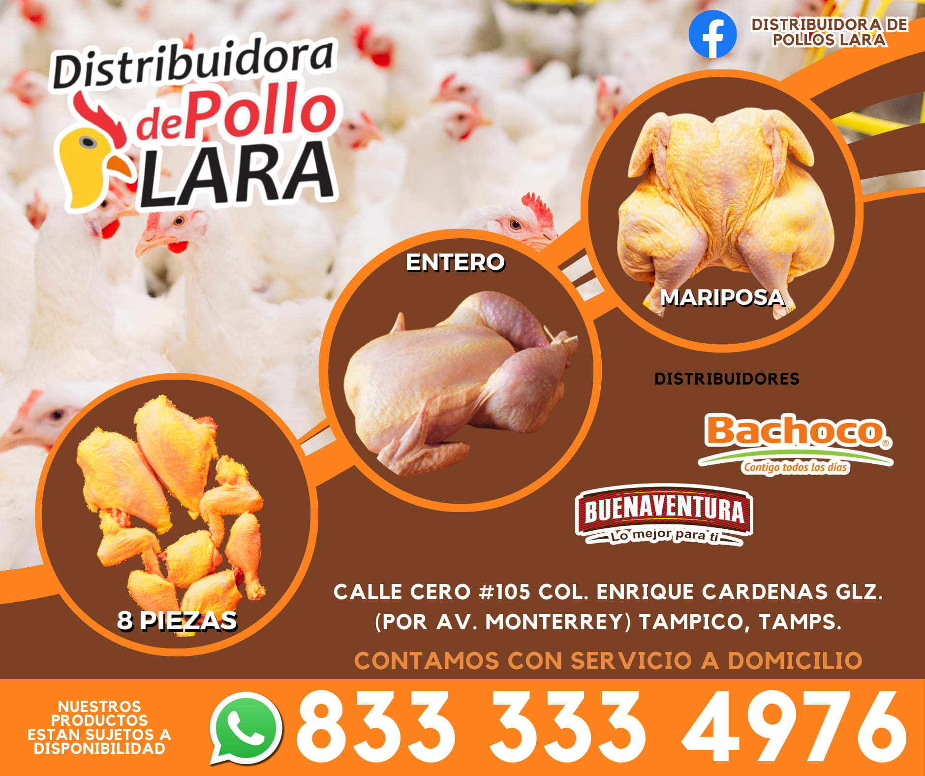 Distribuci��n de Pollos